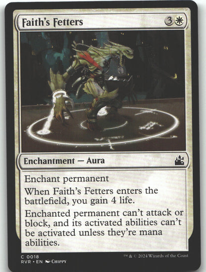 Faith's Fetters