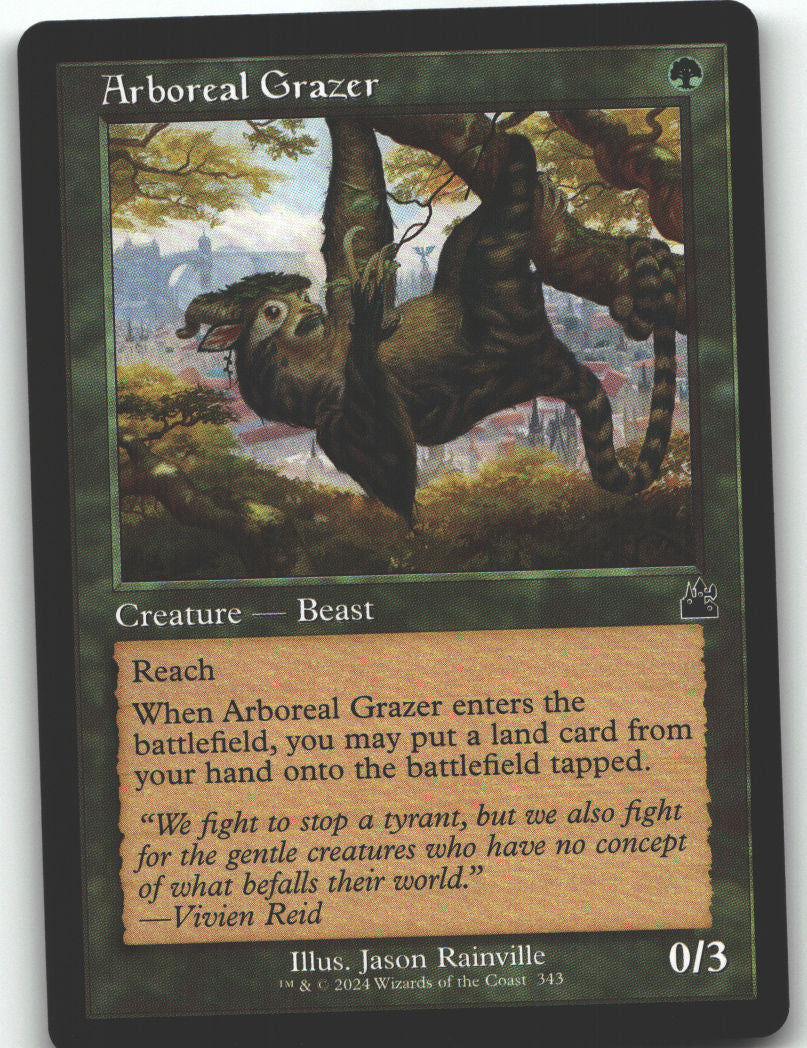 Arboreal Grazer (Retro Frame)