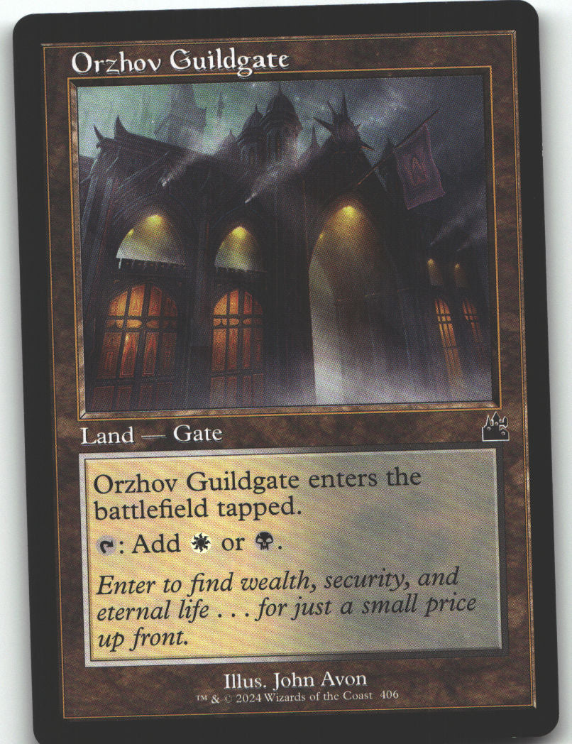 Orzhov Guildgate (Retro Frame)