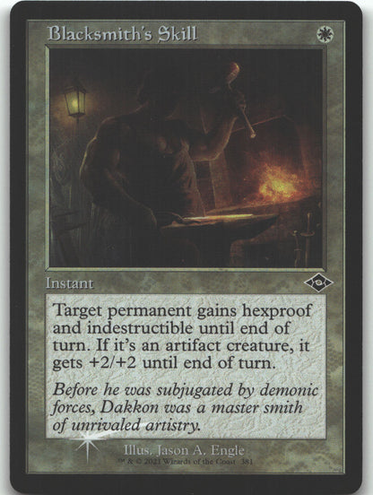 Blacksmith's Skill (Retro Frame)