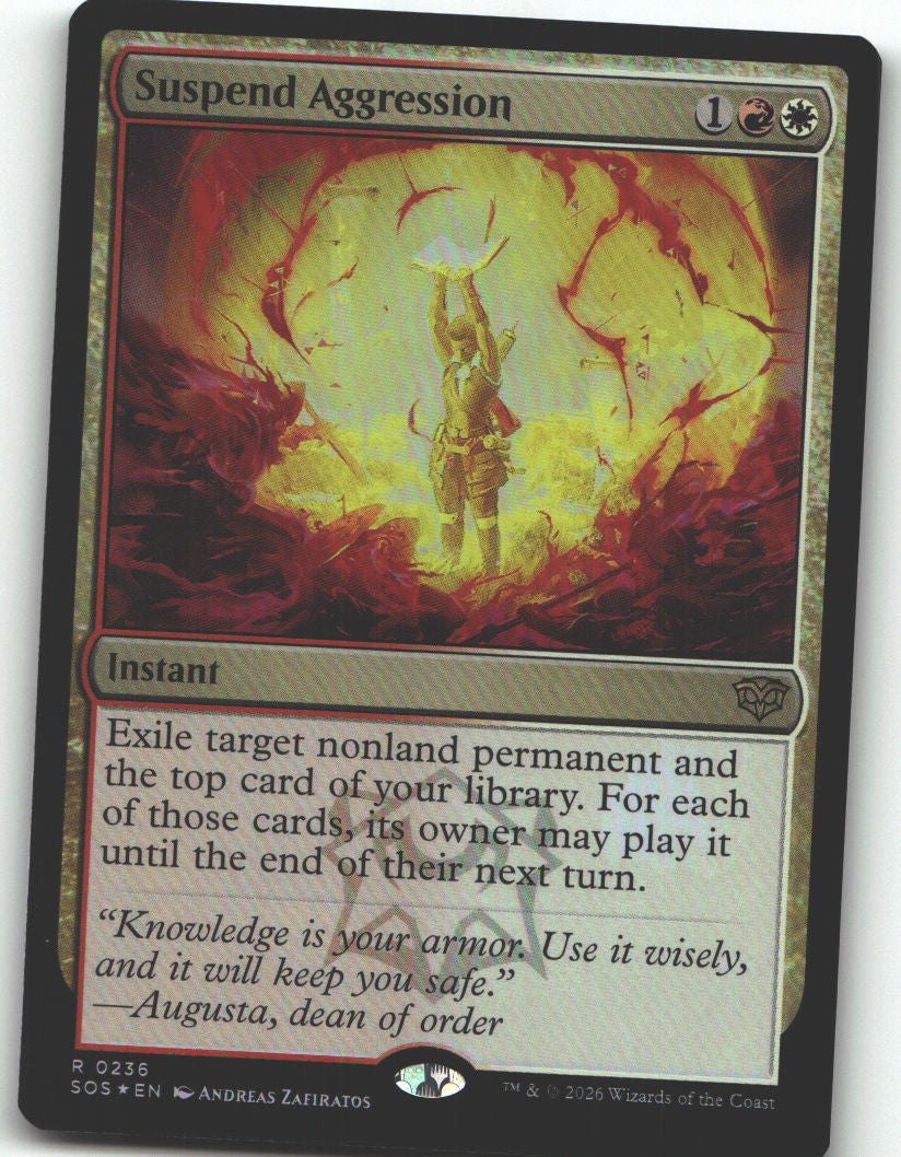 Suspend Aggression