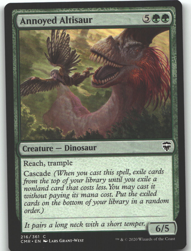 Annoyed Altisaur