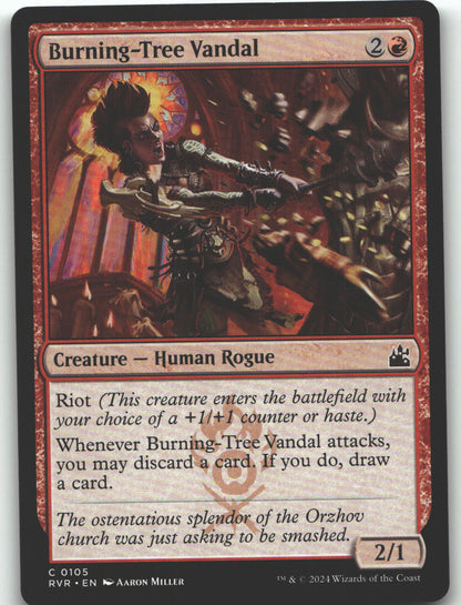 Burning-Tree Vandal