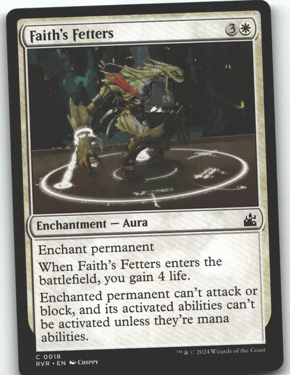 Faith's Fetters
