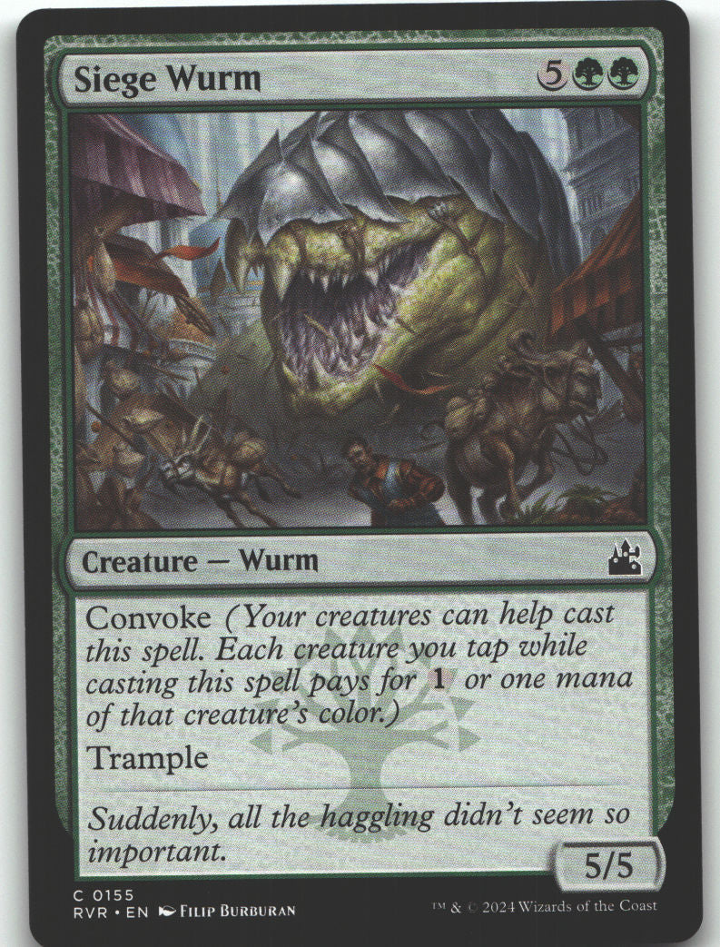 Siege Wurm