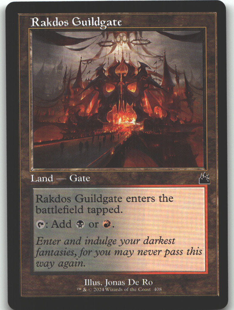 Rakdos Guildgate (Retro Frame)