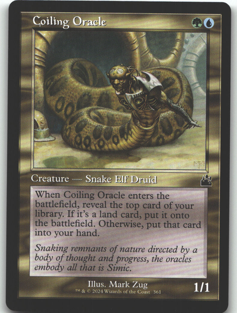 Coiling Oracle (Retro Frame)