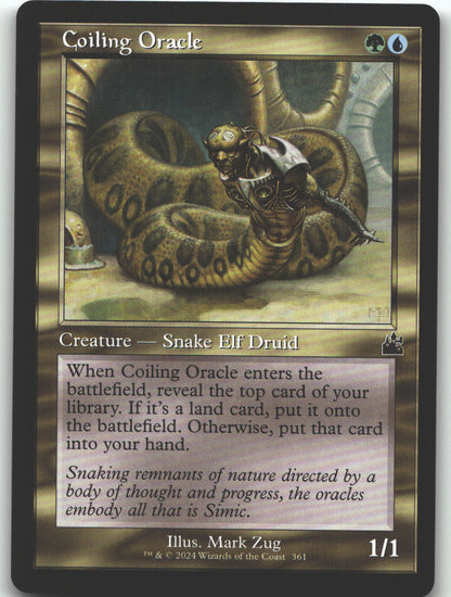 Coiling Oracle (Retro Frame)