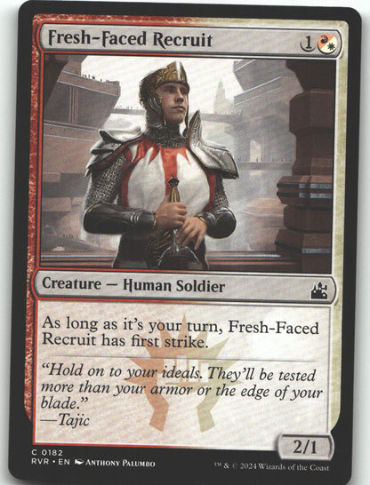 Fresh-Faced Recruit
