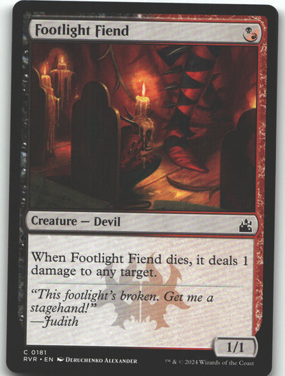 Footlight Fiend