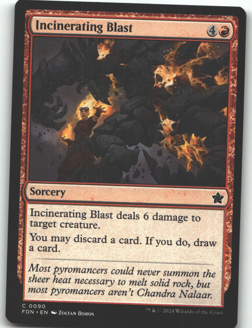 Incinerating Blast