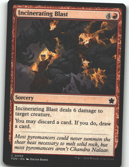 Incinerating Blast