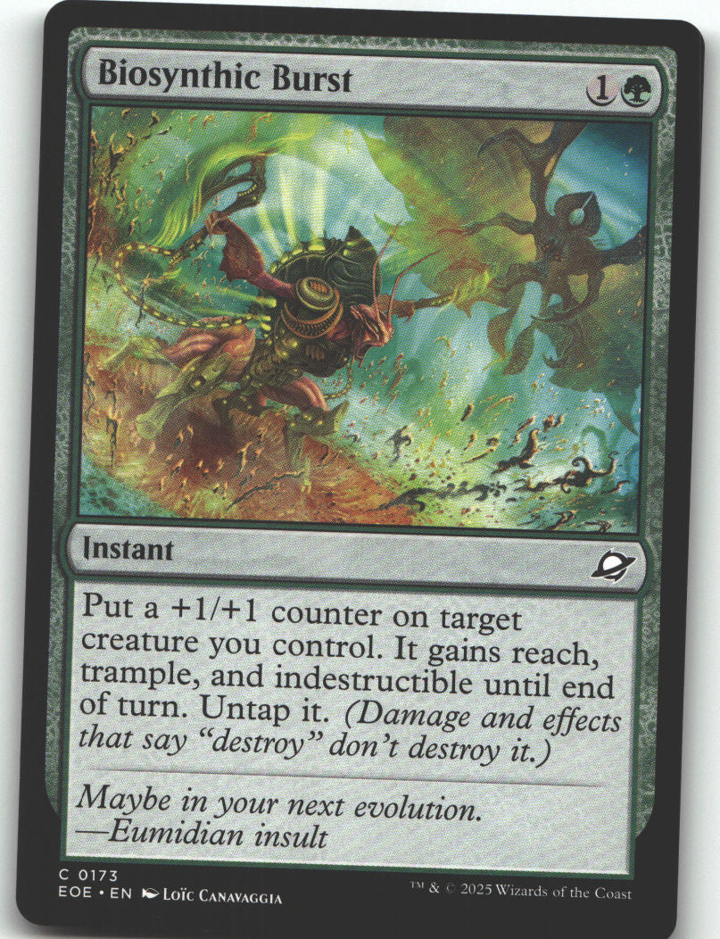Biosynthic Burst