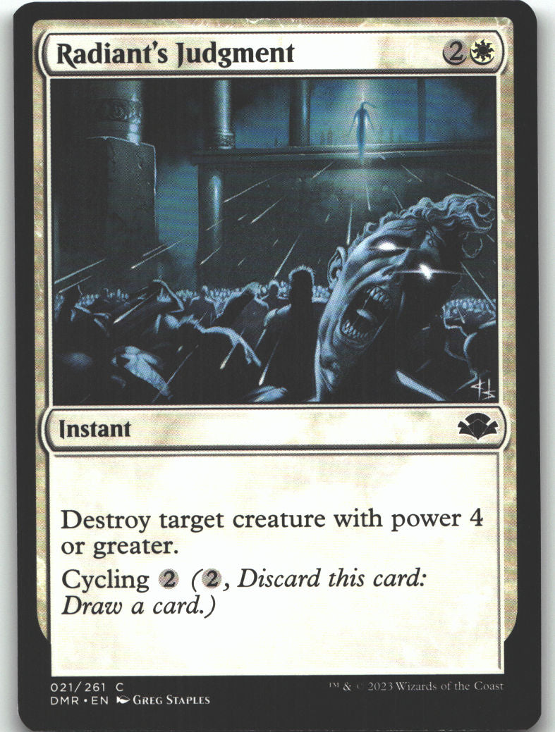 Radiant's Judgment