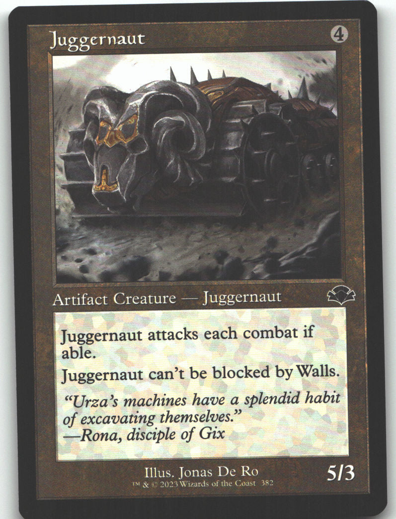 Juggernaut (Retro Frame)