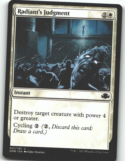 Radiant's Judgment