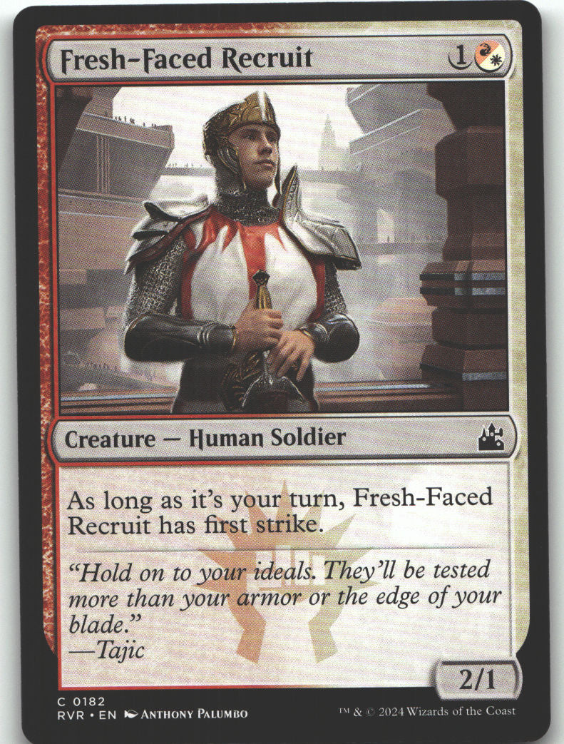 Fresh-Faced Recruit