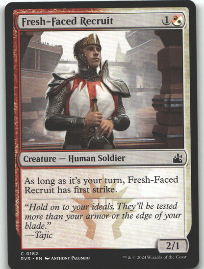 Fresh-Faced Recruit