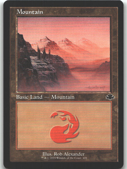 Mountain (408) (Retro Frame)