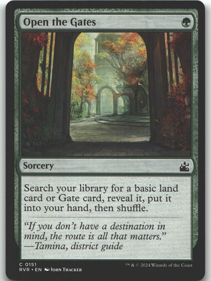 Open the Gates