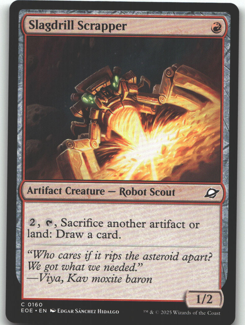 Slagdrill Scrapper