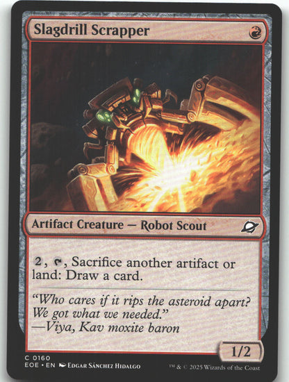 Slagdrill Scrapper