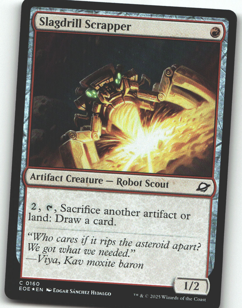Slagdrill Scrapper