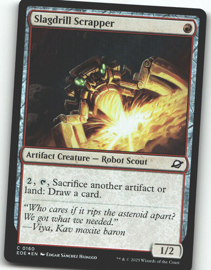 Slagdrill Scrapper