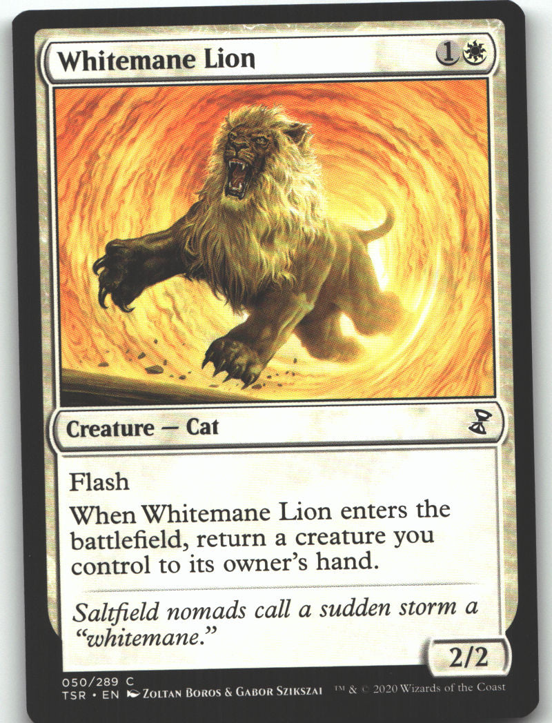 Whitemane Lion