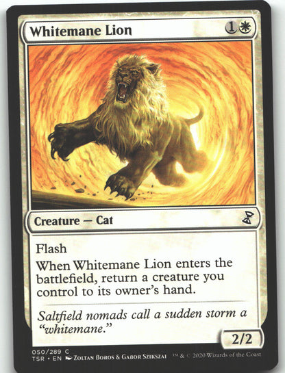 Whitemane Lion