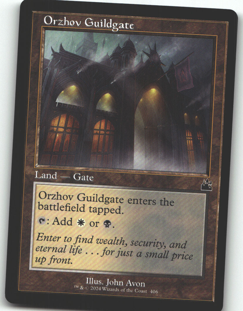 Orzhov Guildgate (Retro Frame)