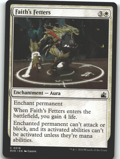 Faith's Fetters