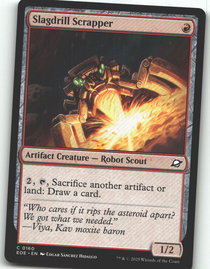 Slagdrill Scrapper