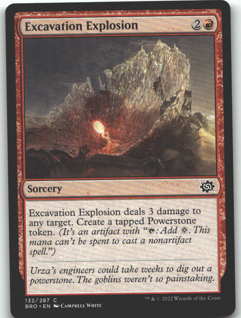 Excavation Explosion