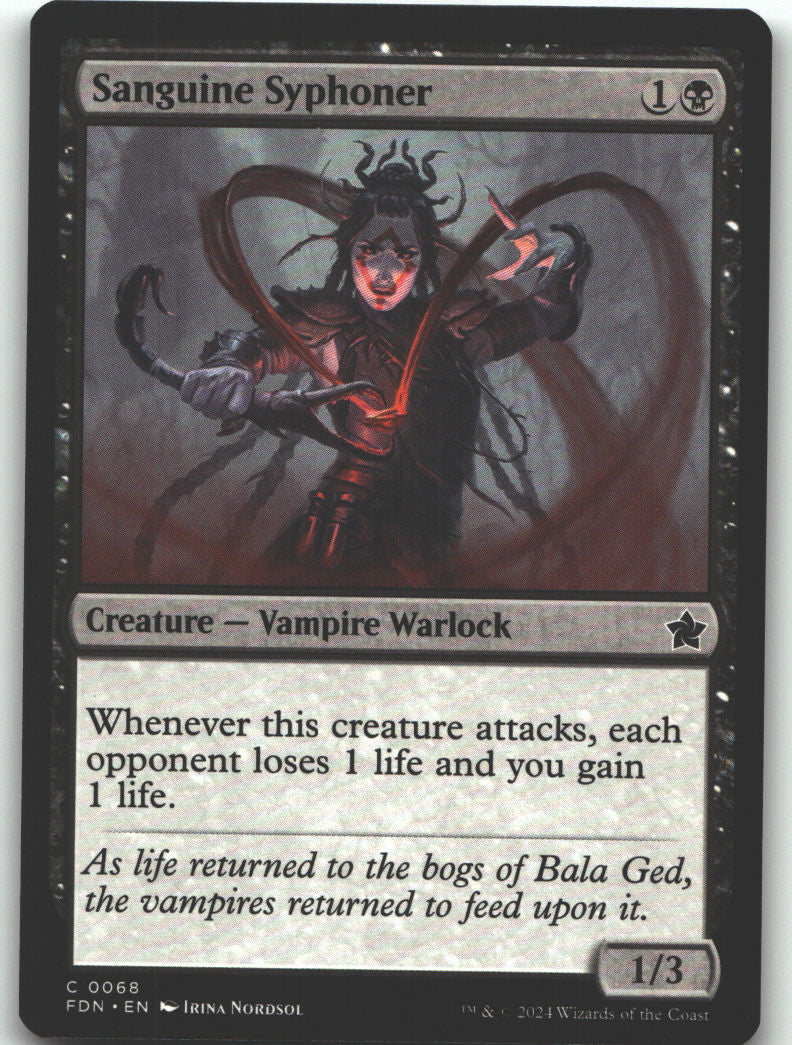 Sanguine Syphoner