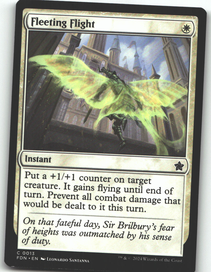 Fleeting Flight