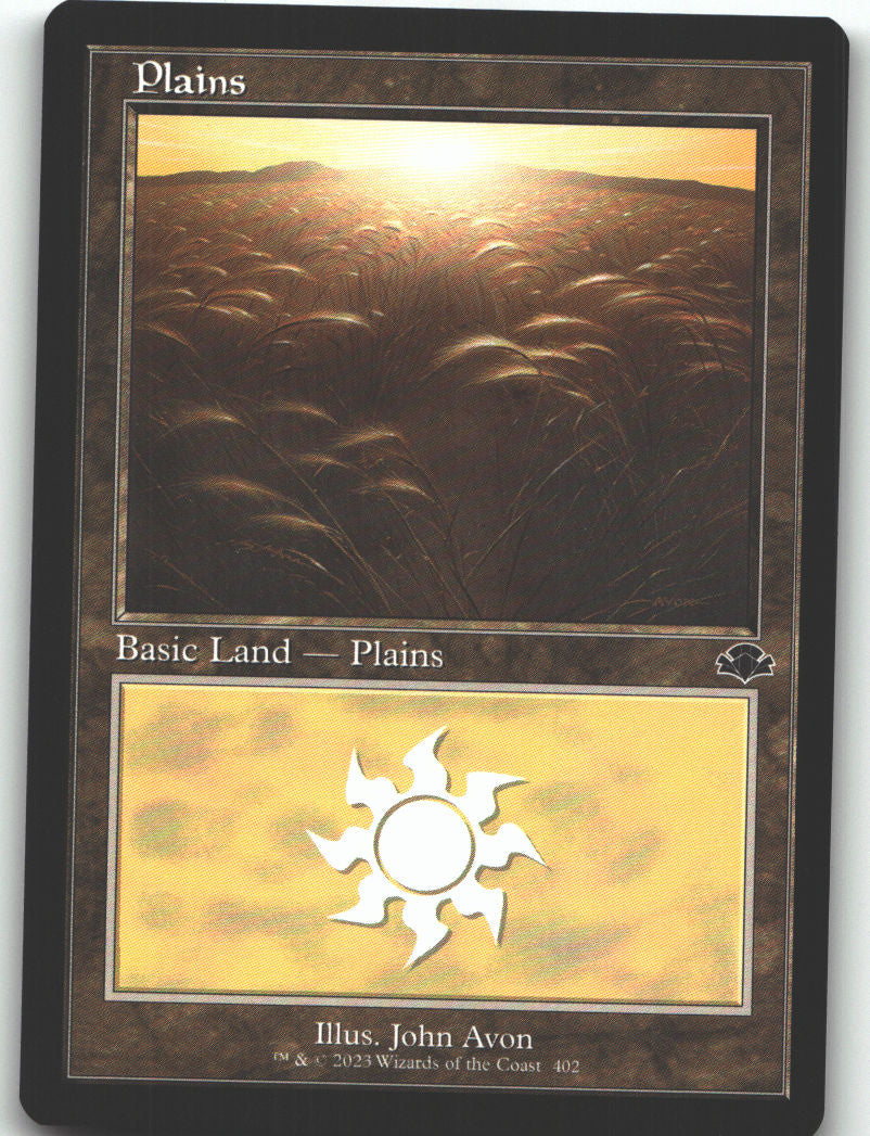 Plains (402) (Retro Frame)