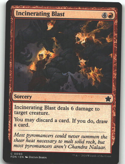 Incinerating Blast