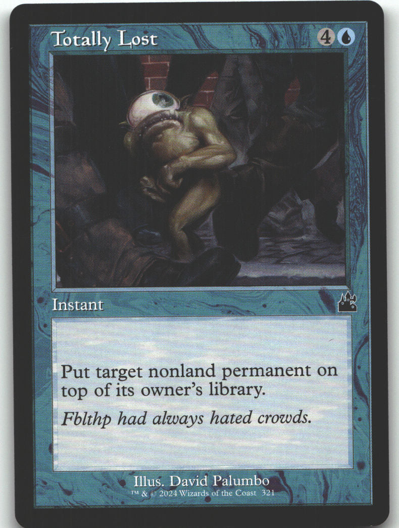 Totally Lost (Retro Frame)