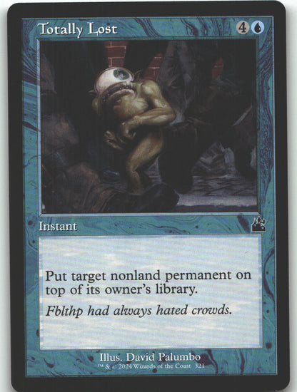 Totally Lost (Retro Frame)