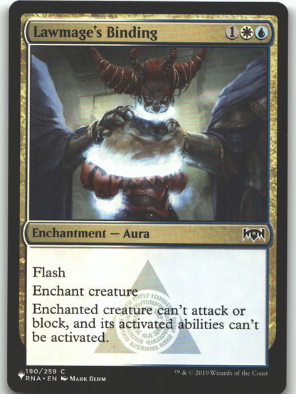 Lawmage's Binding