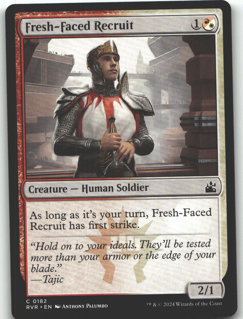 Fresh-Faced Recruit