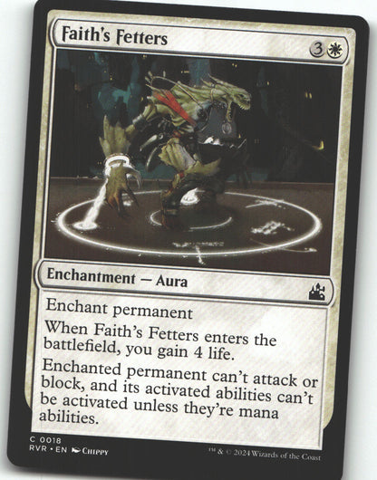Faith's Fetters