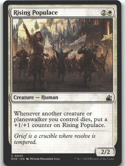Rising Populace