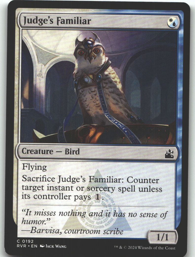 Judge's Familiar