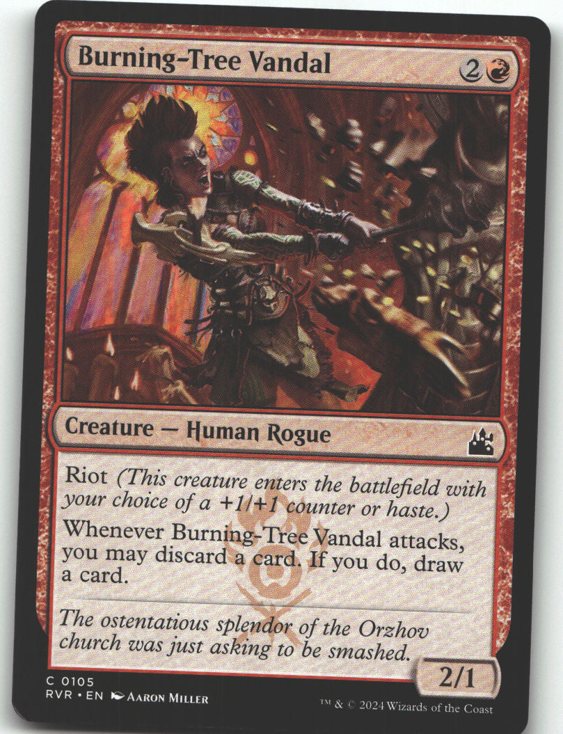 Burning-Tree Vandal