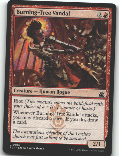 Burning-Tree Vandal