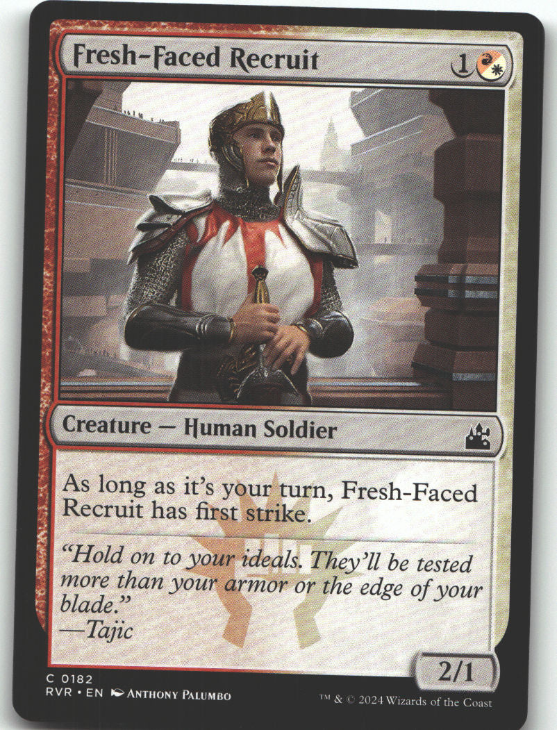 Fresh-Faced Recruit