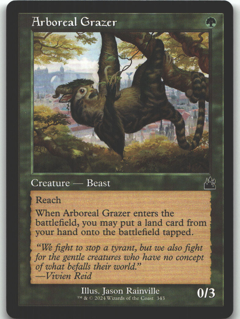 Arboreal Grazer (Retro Frame)