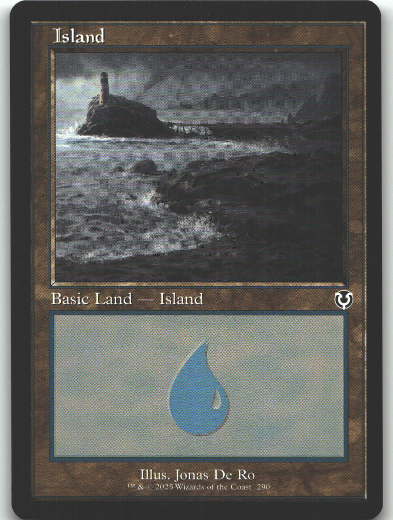 Island (290) (Retro Frame)